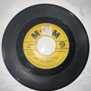 Connie Francis Among My Souvenirs/Do You Love Me Like You‎ Kiss Me 45 RPM MGM